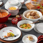 Corelle® Classic Splendor 78-piece Dinnerware Set, Service for 12