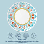 Corelle® Global Collection Terracotta Dreams 8.5" Salad Plate