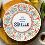 Corelle® Global Collection Terracotta Dreams, 8.5” Salad Plates, 6-pack