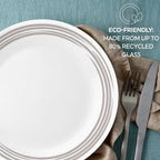 Corelle® Brushed Silver 10.25" Dinner Plate