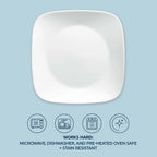Corelle® Boutique Vivid White 8-piece Dinnerware Set, Service for 4