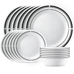 Corelle® Brasserie 18-piece Dinnerware Set, Service for 6