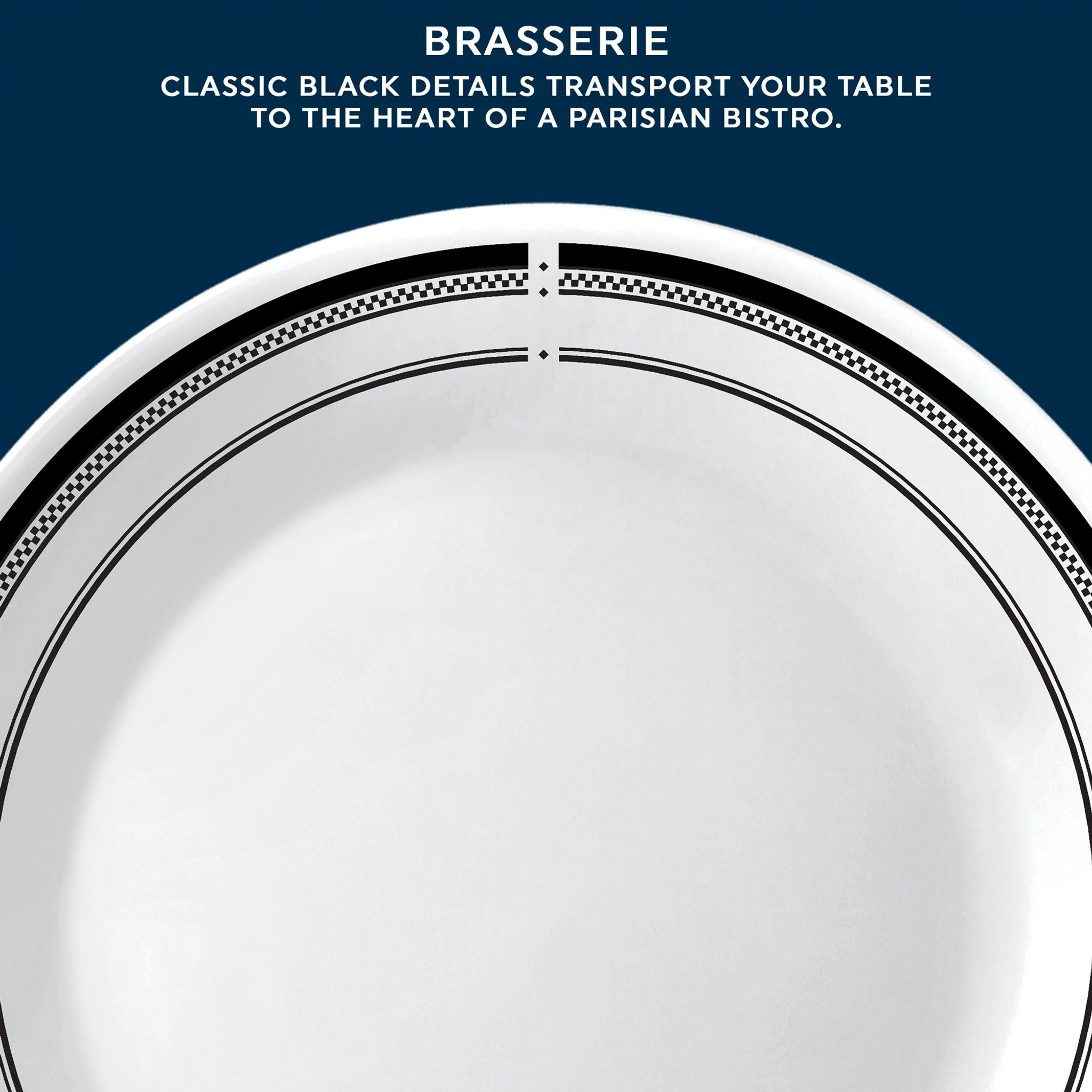 Corelle® Brasserie 18-piece Dinnerware Set, Service for 6