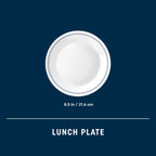 Corelle® Caspian Lace 8.5" Salad Plate