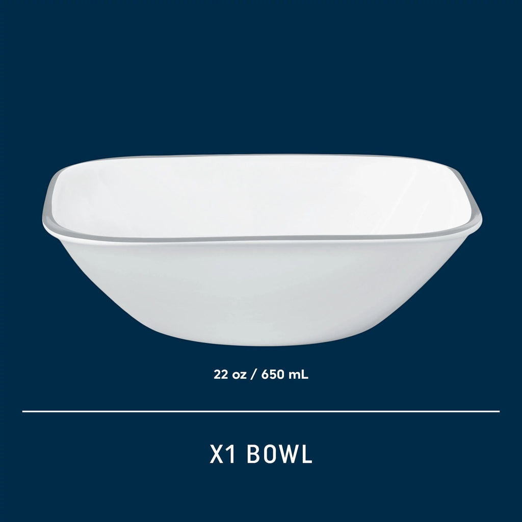 Corelle® Square Amalie 22-ounce Cereal Bowl